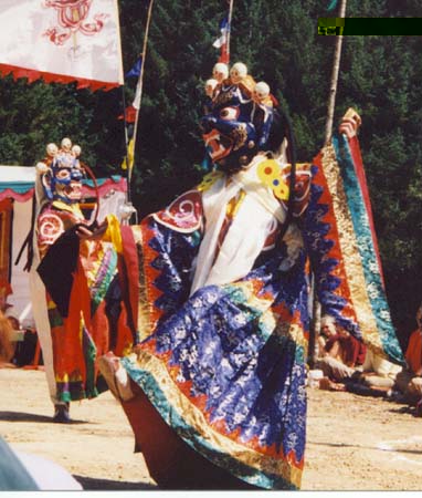 photo of Mahakala Lama dance